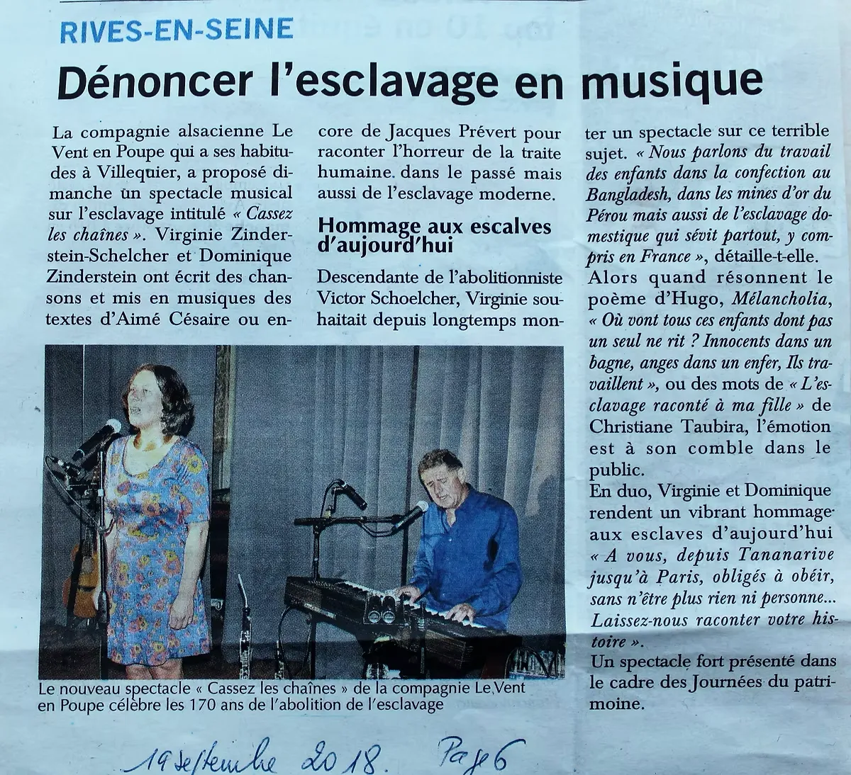 Article presse