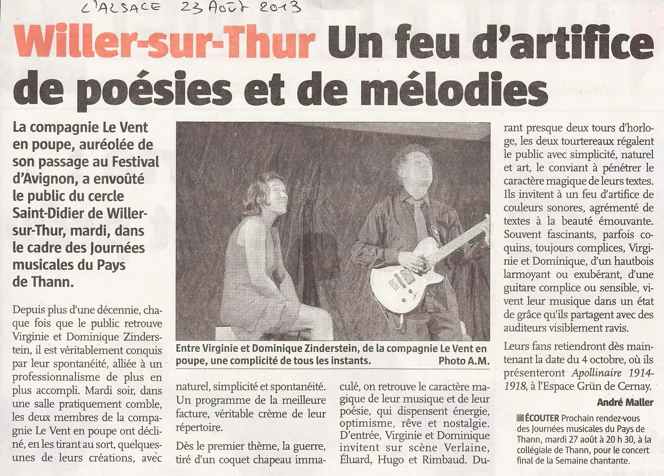 Article presse
